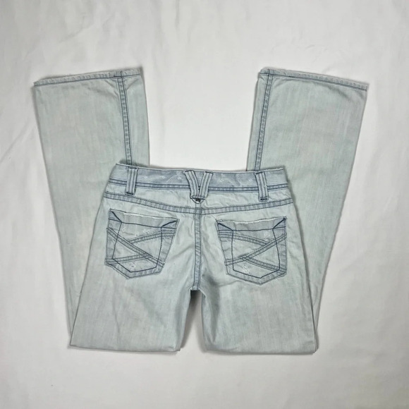 Y2K Aeropostale Low Rise Flare Jeans - Picture 6 of 9